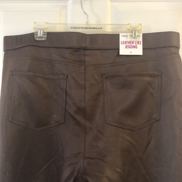 Vanilla Star Leather Like Jagging‘s size 3X New with tags, mint condition 10/10 - Picture 6 of 10